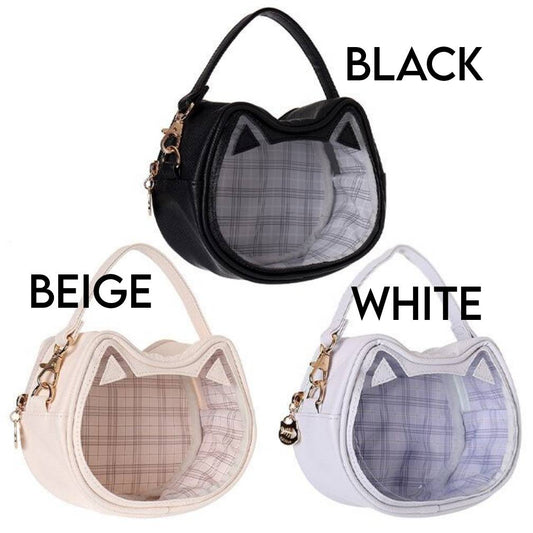 Cat Head Shaped Pouch